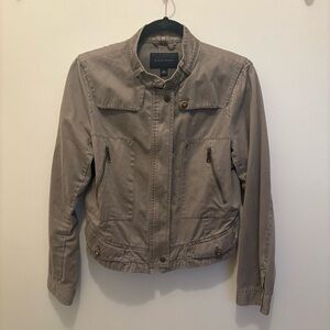Brown utility/bomber jacket from Banana Republic in great condition!